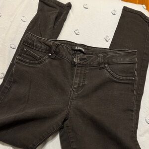 D. Jeans Women's Charcoal Skinny Jeans